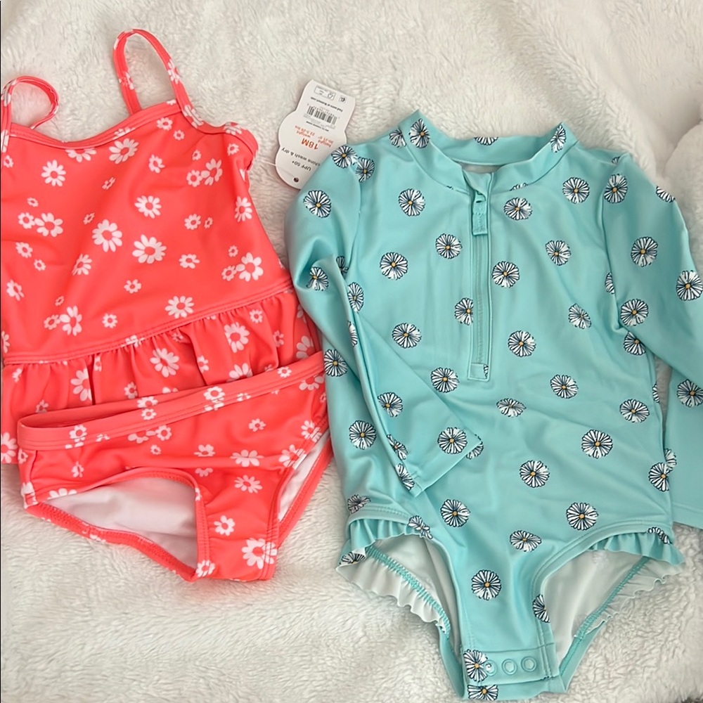 Baby Girl Bathing Suits 18 months